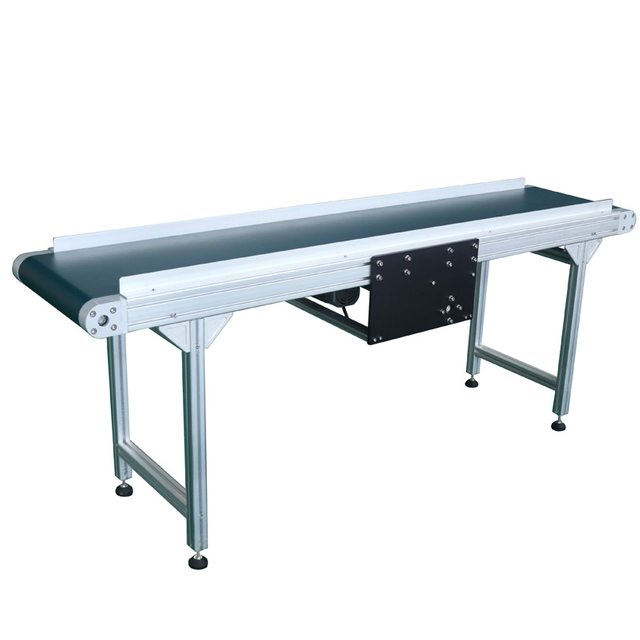 ISO Factory Automatic PVC Conveyor Belt Assmbly Line with Curved Conveyor