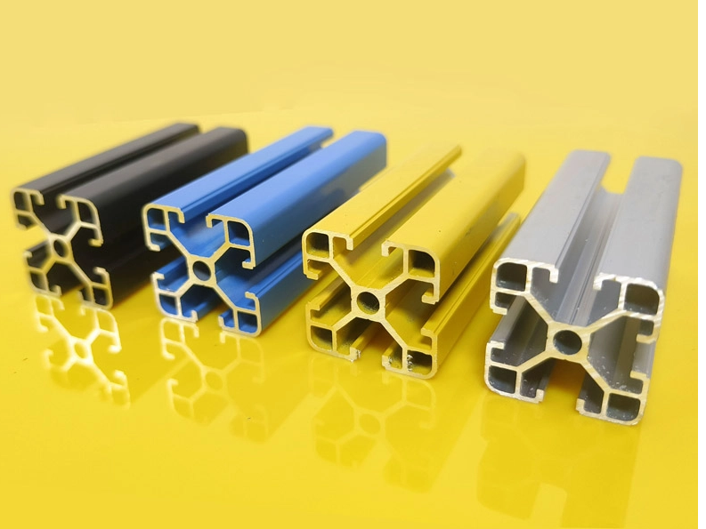 What is the most common aluminum extrusion?