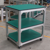 Aluminum profile alloy anti-static mobile pulley work fitter table repair laboratory workshop turnover cart