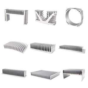 Factory OEM customized heat sink aluminum radiator profile extrusion for LED aluminium profile