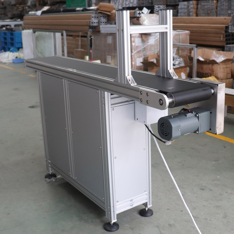 Factory aluminum profile lifting conveyor small conveyor belt system portable conveyor belt