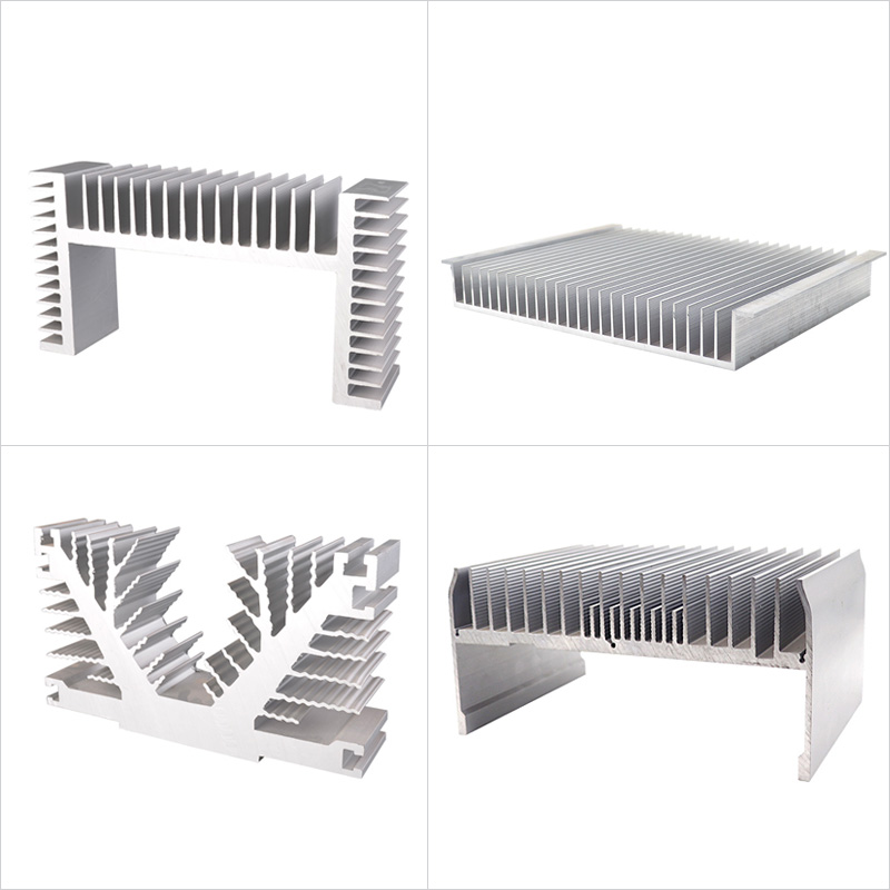 Customized aluminium heat sink extrusion profile manufacturer