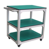 Aluminum profile alloy anti-static mobile pulley work fitter table repair laboratory workshop turnover cart