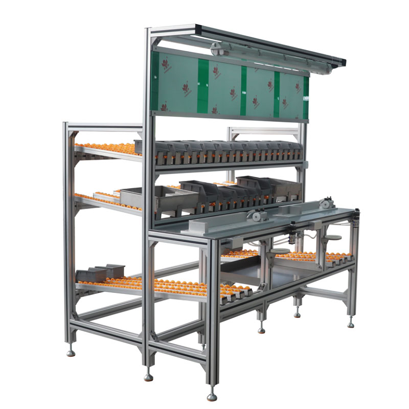 Factory production line fixture worktable workbench with aluminum profile flow racks workstation